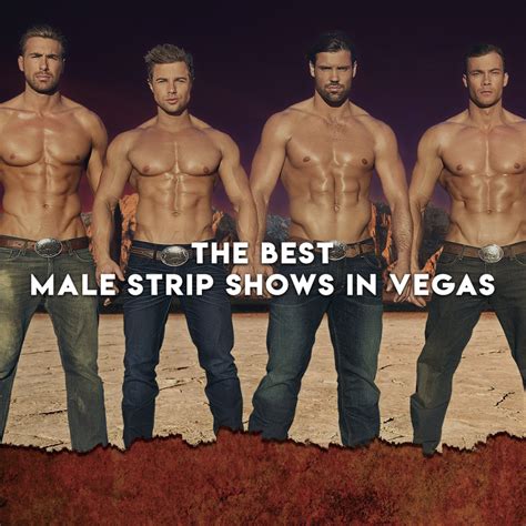 best male strip show vegas